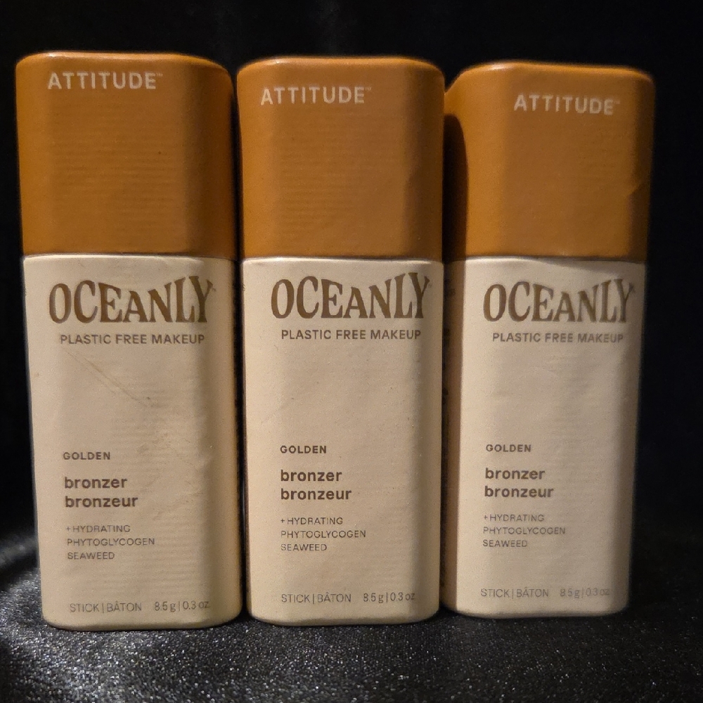 Oceanly Attitude Golden Bronzer Stick- 3 Pack